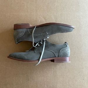 Cole Haan Grey Suede Dress Shoes, Size 13